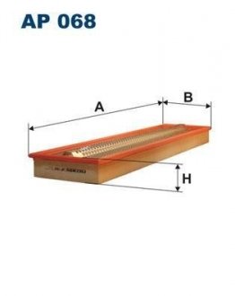 Фильтр воздуха FILTRON AP 068 (фото 1)