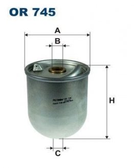 Масляный фильтр FILTRON OR745 (фото 1)