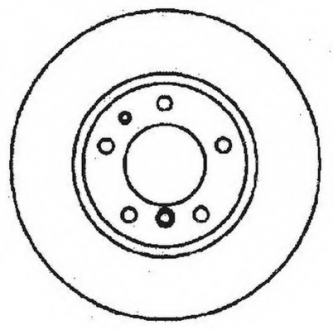 Гальмівний диск Jurid 561478JC (фото 1)
