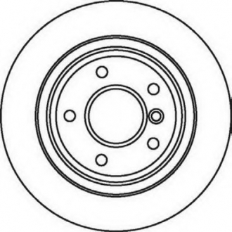 Тормозной диск Jurid 562062JC (фото 1)