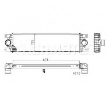 Інтеркулер THERMOTEC DAR002TT (фото 1)