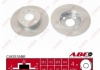 Гальмівний диск ABE C4X015ABE (фото 3)