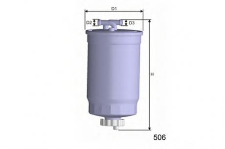 Топливный фильтр MISFAT M365 (фото 1)
