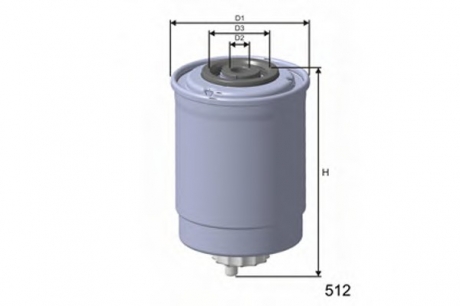 Топливный фильтр MISFAT M408 (фото 1)