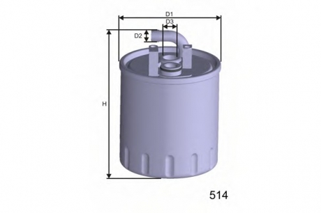 Топливный фильтр MISFAT M416 (фото 1)