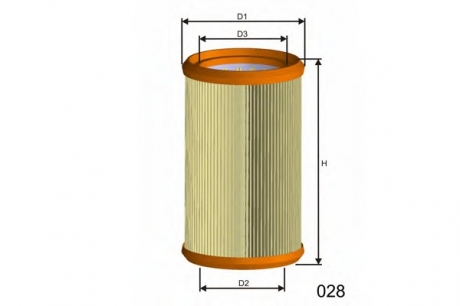 Воздушный фильтр MISFAT R239 (фото 1)