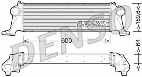 Теплообменник DENSO DIT12004 (фото 1)