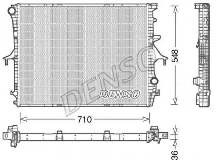 Теплообменник DENSO DRM02026 (фото 1)