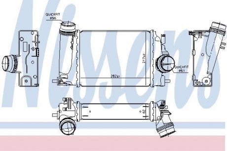 Теплообменник NISSENS 961122 (фото 1)