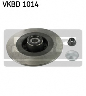 Диск гальмівний (комплект) SKF VKBD 1014 (фото 1)