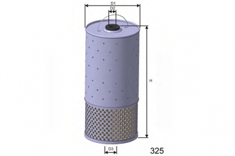 Масляный фильтр MISFAT L528 (фото 1)