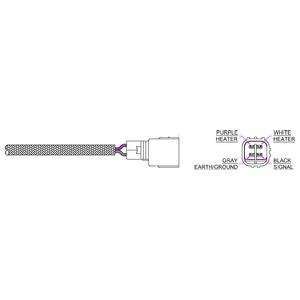 Лямбда-зонд LEXUS LEXUS GS 3.L, TOYOTA Avensis 2.L, Picnic 2.L, Delphi ES2015612B1 (фото 1)