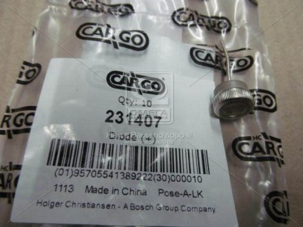 Діод CARGO 231407 (фото 1)