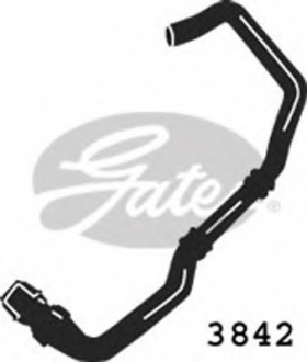 Шланг радиатора Gates 3842 (фото 1)