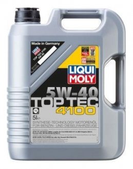 Моторное масло Top Tec 4100 5W-40 5л LIQUI MOLY 9511 (фото 1)