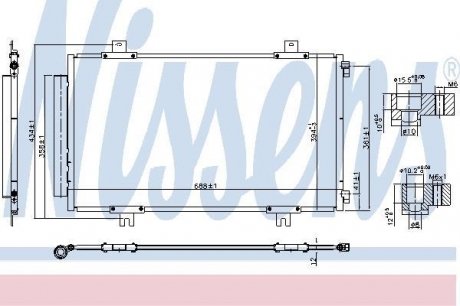 Конденсатор NISSENS 940746 (фото 1)