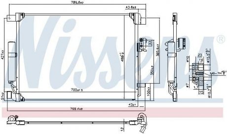 Конденсатор NISSENS 940786 (фото 1)