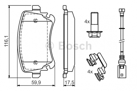 Запчасть BOSCH 0986494583 (фото 1)