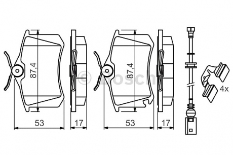 Запчасть BOSCH 0986494598 (фото 1)