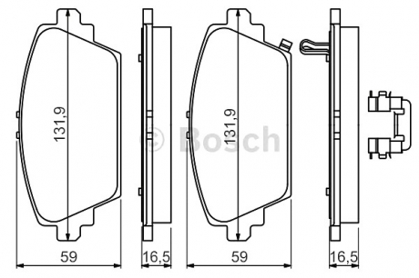 Запчасть BOSCH 0986494633 (фото 1)