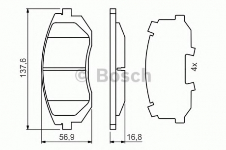 Запчасть BOSCH 0986494653 (фото 1)