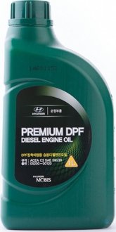 Масло моторное / Premium DPF 5W-30 (1 л) MOBIS 520000120 (фото 1)
