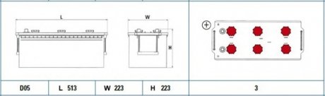 Аккумулятор EXIDE EX1803 (фото 1)