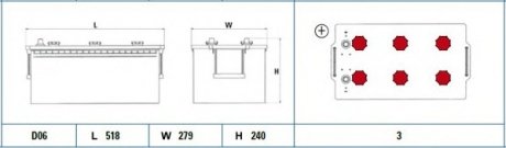 Акумулятор EXIDE EX2253 (фото 1)