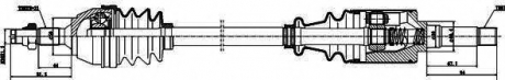 Приводной вал GSP 210008 (фото 1)