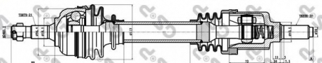 Приводной вал GSP 210207 (фото 1)