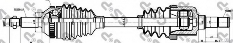 Привідний вал GSP 218002 (фото 1)