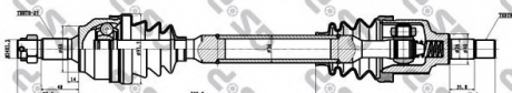 Приводной вал GSP 245138 (фото 1)
