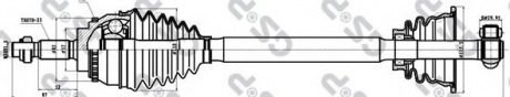 Приводной вал GSP 250160 (фото 1)