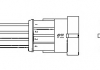 Лямбда-зонд FIAT MAREA 1.4 80 12V 96- NGK OZA739EE16 (фото 2)