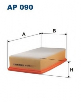 Фільтр повітря FILTRON AP090/9 (фото 1)