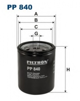 Фильтр FILTRON PP840/1 (фото 1)