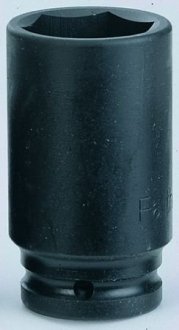 Головка торцевая ударная 32 мм 6 гр, 1" длина 100 мм FORCE 48510032 (фото 1)
