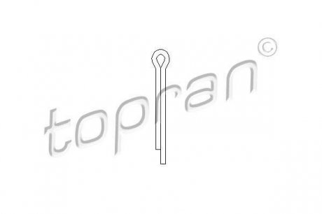 Шплинт TOPRAN / HANS PRIES 104 470 (фото 1)