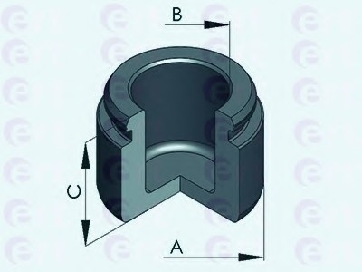 Поршень ERT 150952-C (фото 1)