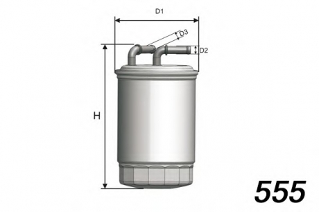 Фильтр MISFAT M618 (фото 1)