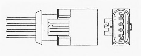 Лямбда-зонд NGK OZA659EE2 (фото 1)