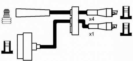 NGK RCAR406 (фото 1)