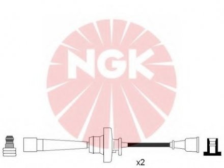 Комплект кабелів високовольтних NGK RCME96 (фото 1)