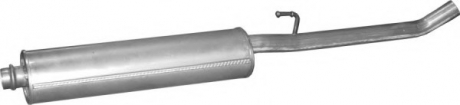 Глушитель, алюм. сталь, середн. часть Citroen C2 1.1 (04.271) POLMOSTROW 04271 (фото 1)