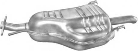 Rear silencer Opel Astra G 1.7 DTi, 1.7DTL, 2.0 DTi, 2.0 Di HB 98 -04 POLMO / 17.299 POLMOSTROW 17299 (фото 1)