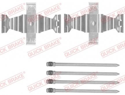 Р/к дискових гальм. колодок 109-1829 QUICK BRAKE 1091829 (фото 1)