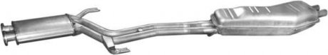 Глушитель с рез-ом BMW 525 POLMOSTROW 03125 (фото 1)