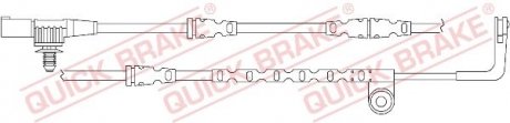 Датчик износа дисковых тормозных колодок QUICK BRAKE WS0277A (фото 1)
