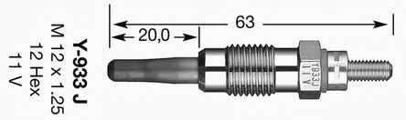 ЊWIECA ЇAROWA Y-933J D-POWER 25 D-POWER 25 NGK DPOWER25 (фото 1)