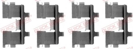 Монтажный комплект дисковых колодок QUICK BRAKE 1091015 (фото 1)